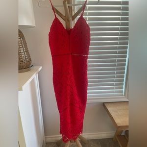 Beautiful red dress new with tags size 4